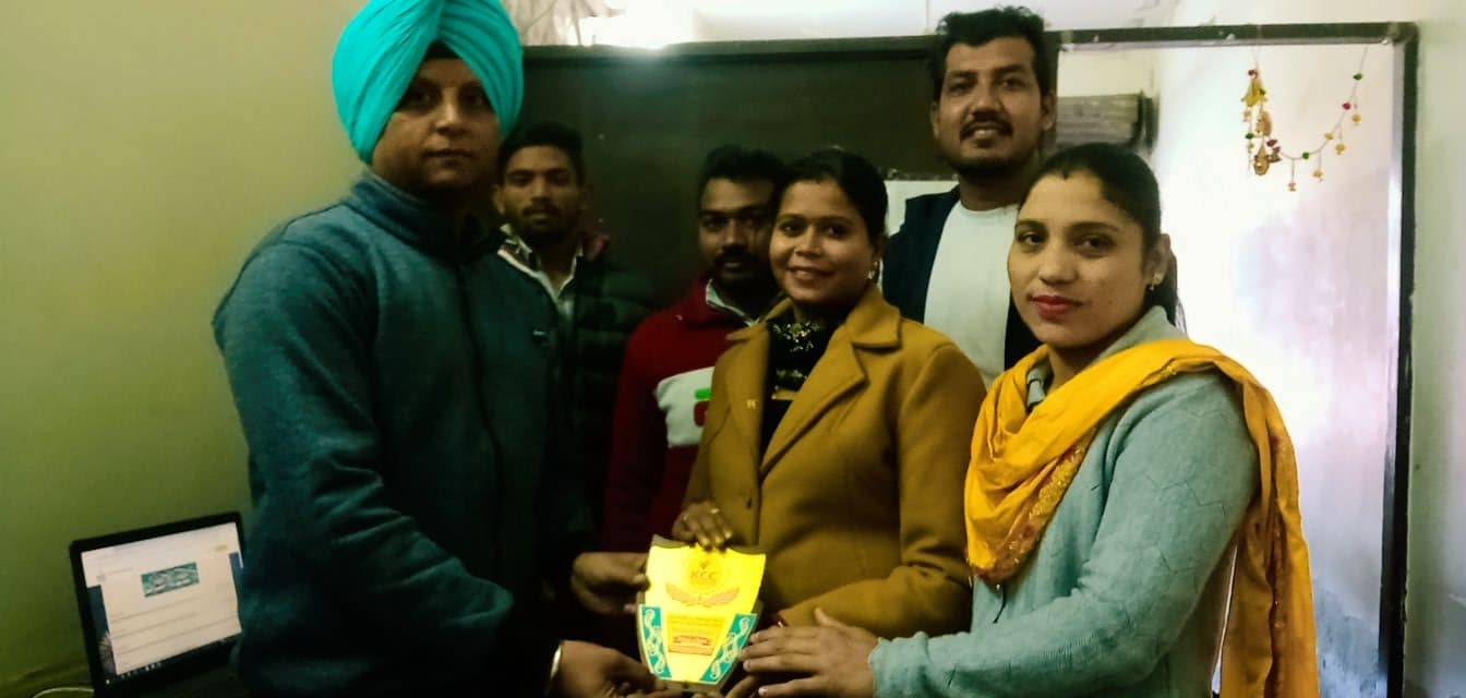 Computer training class